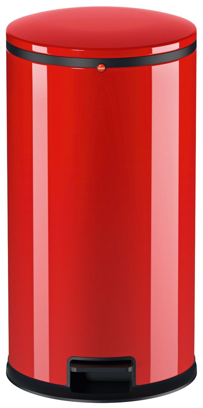 Hailo Abfalleimer: Hailo Treteimer Pure L rot – Neu und originalverpackt aus Erlinsbach von Home-World