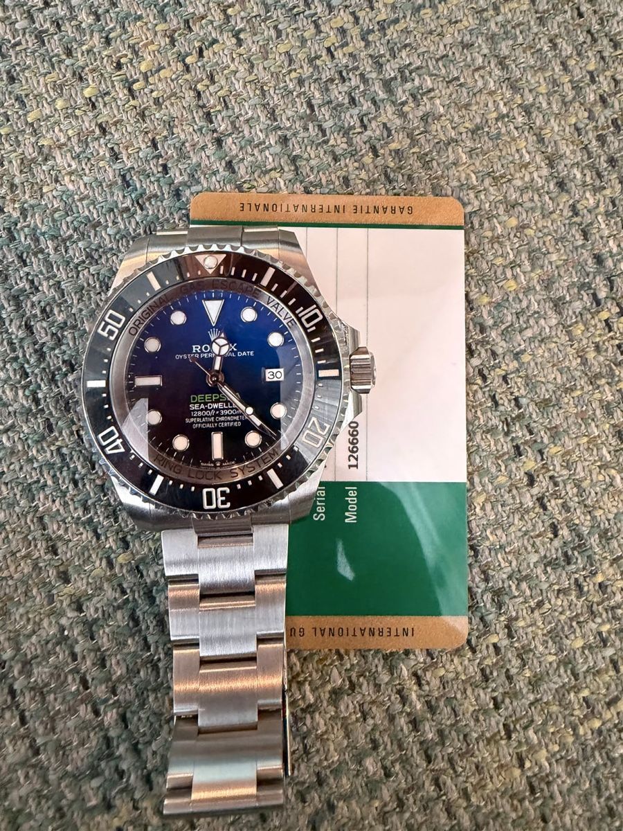Rolex Montres: Rolex Sea Dweller Deep Blue – D'occasion à Dänikon ZH par Smyrni 1