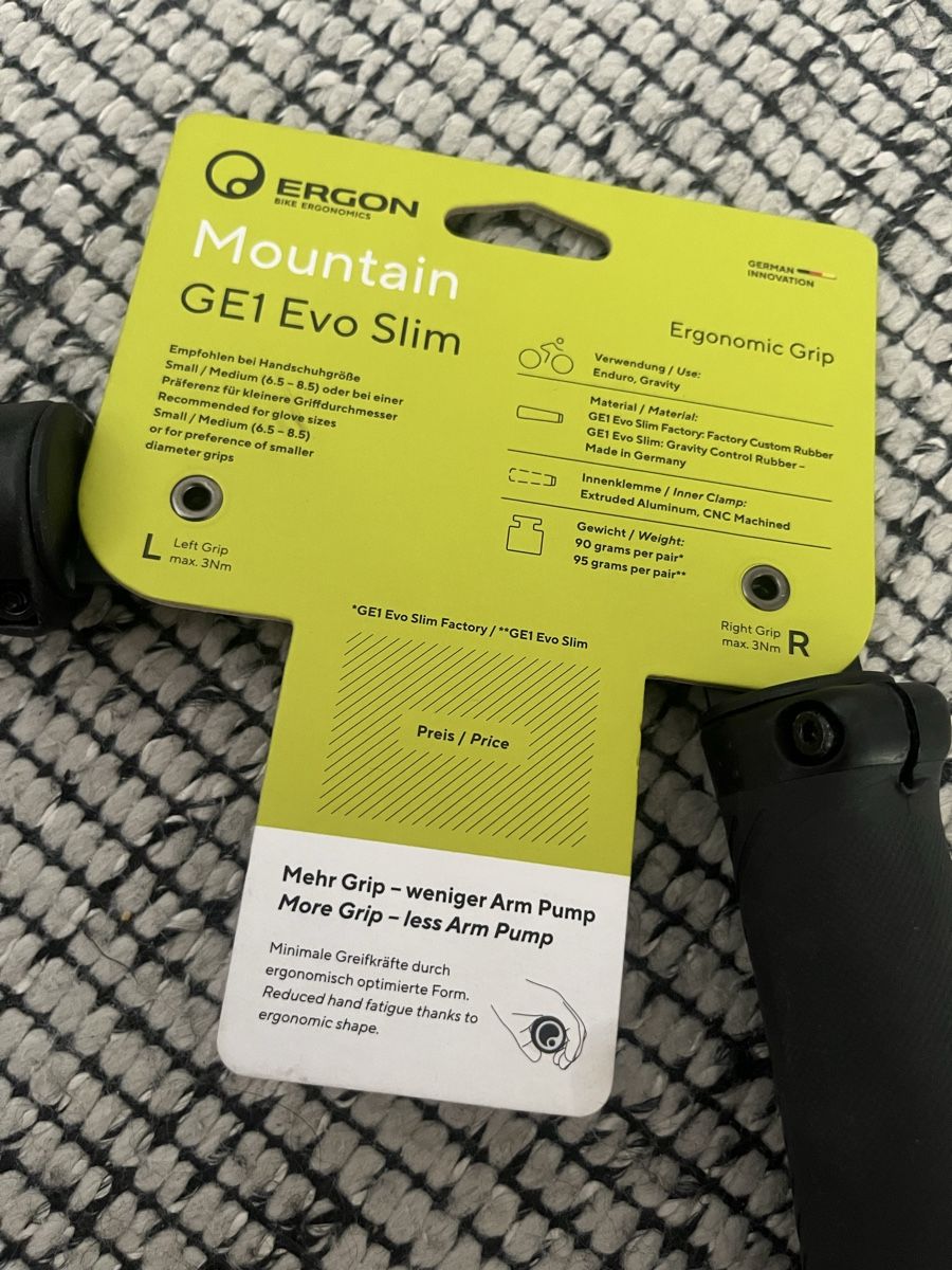Ergon Ersatzteile: NEUE Ergon GE1 Evo Slim Mountain Griffe  – Neu und originalverpackt aus Zürich von MrsWollishofen 1
