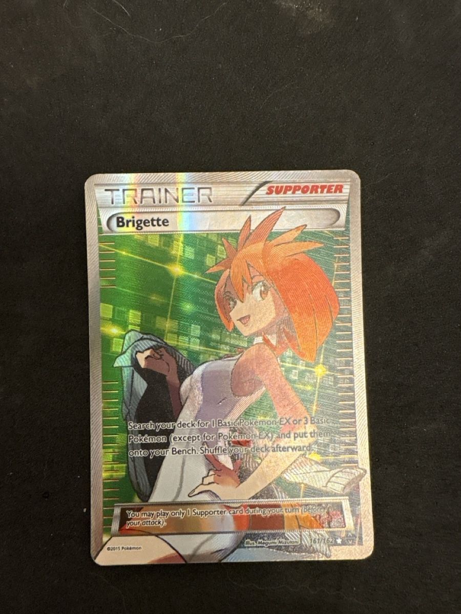 Pokémon Carte collezionabili: Pokemon TCG Card Brigette Trainer Supporter – Usato da Davesco-Soragno venduto da luiginix3939