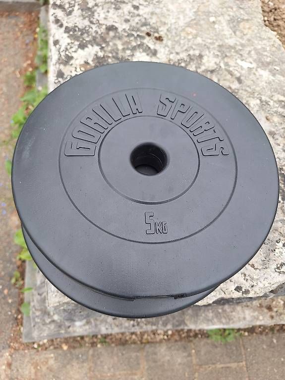 Hanteln & Gewichte: 2 x 5 KG Scheiben – Gebraucht aus Winterthur von hue_fl6f