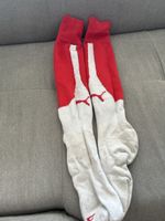 Chaussettes de sport Puma, portées, taille 42, rouge