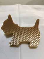 Seltene Hunden förmige Haarspange/Metallzähne, USA made, NEU