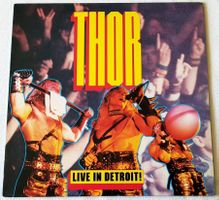 Thor – Live In Detroit - LP - 1985 - First Press - Raw Power