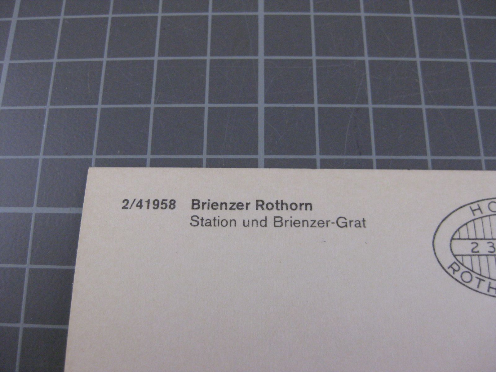 Ansichtskarten: AK Brienz Rothorn mit Dampf Zug – Gebraucht aus Malters von Marosko 2