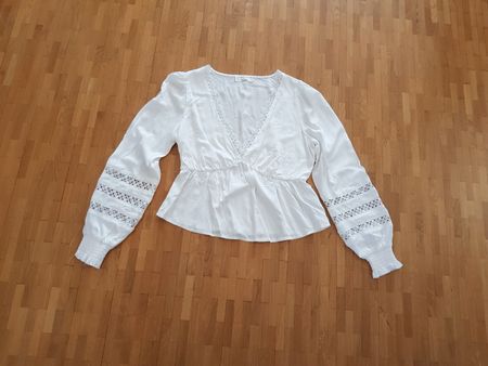 Blouse blanche Guido Maria Kretschmer, taille 40 ✨