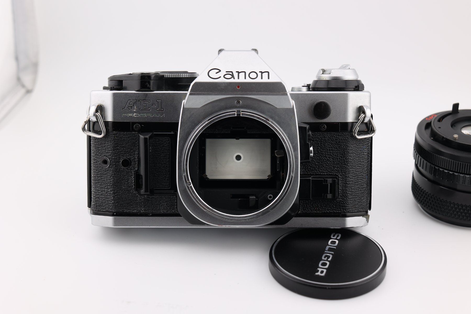 Canon Fotocamera: Canon AE-1 Program analoge Kamera mit 28mm 2.5 Soligor Obj. – Usato da Eichberg venduto da henrikinch 7