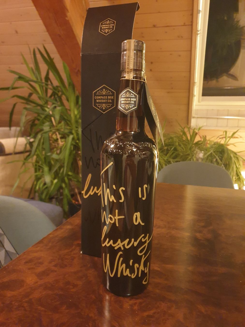 Bevande alcoliche: Compass Box : This is not a luxury whisky lmtd edition – Nuovo e nell'imballaggio originale da Lausanne venduto da LDahler