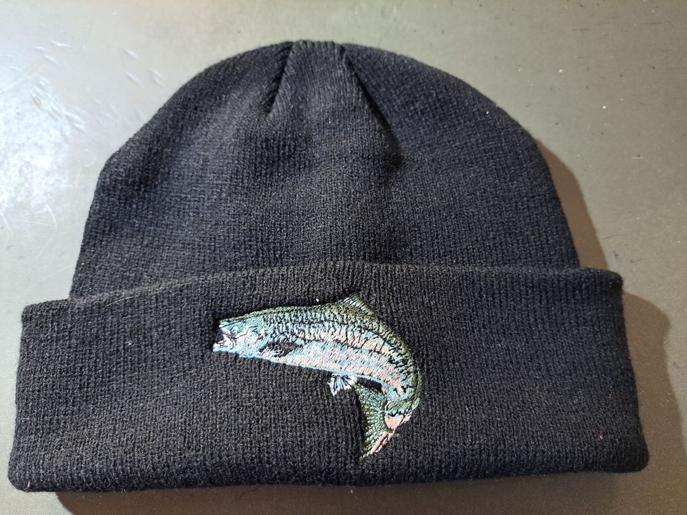 Bonnet truite de lac/Seeforelle Mütze (Neu (gemäss Beschreibung)) in ...