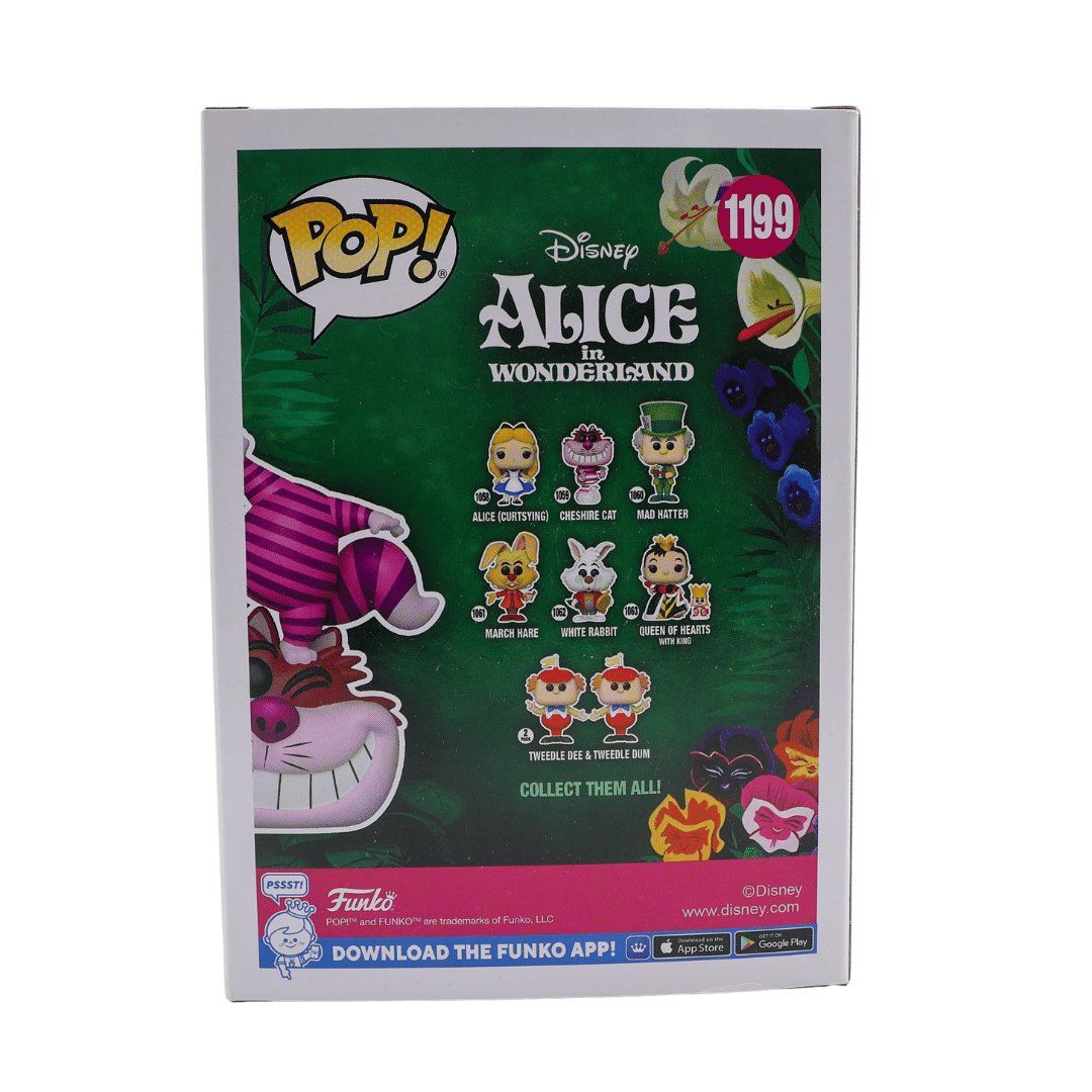 Funko Figuren: Cheshire Cat [Chase/GITD/FLOCKED] #1199 POP Disney – Neu und originalverpackt aus Paudex von dindeboy 3