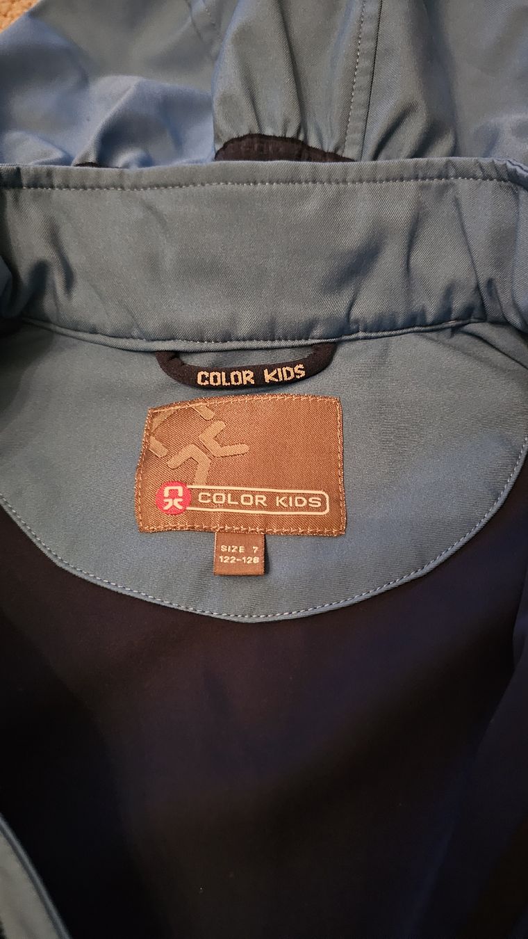 Giacche & Cappotti: Softshelljacke in Blau Grösse 122-128 – Usato da Liestal venduto da GrotteD 1
