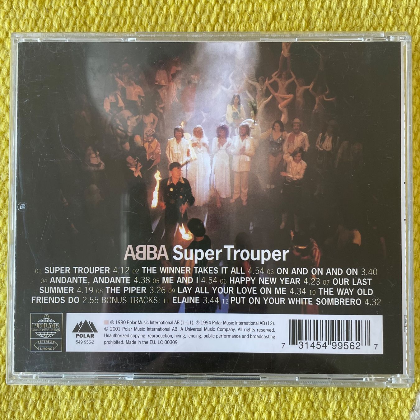 CD: ABBA-SUPER TROUPER – Usato da Rorschacherberg venduto da CD-Roli 1