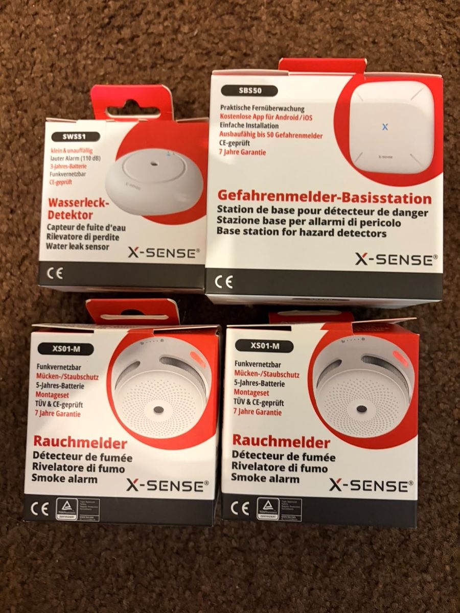 Alarmanlagen: Rauchmelder & Wasserleck Detektor – Neu und originalverpackt aus Kappel SO von Hasli12