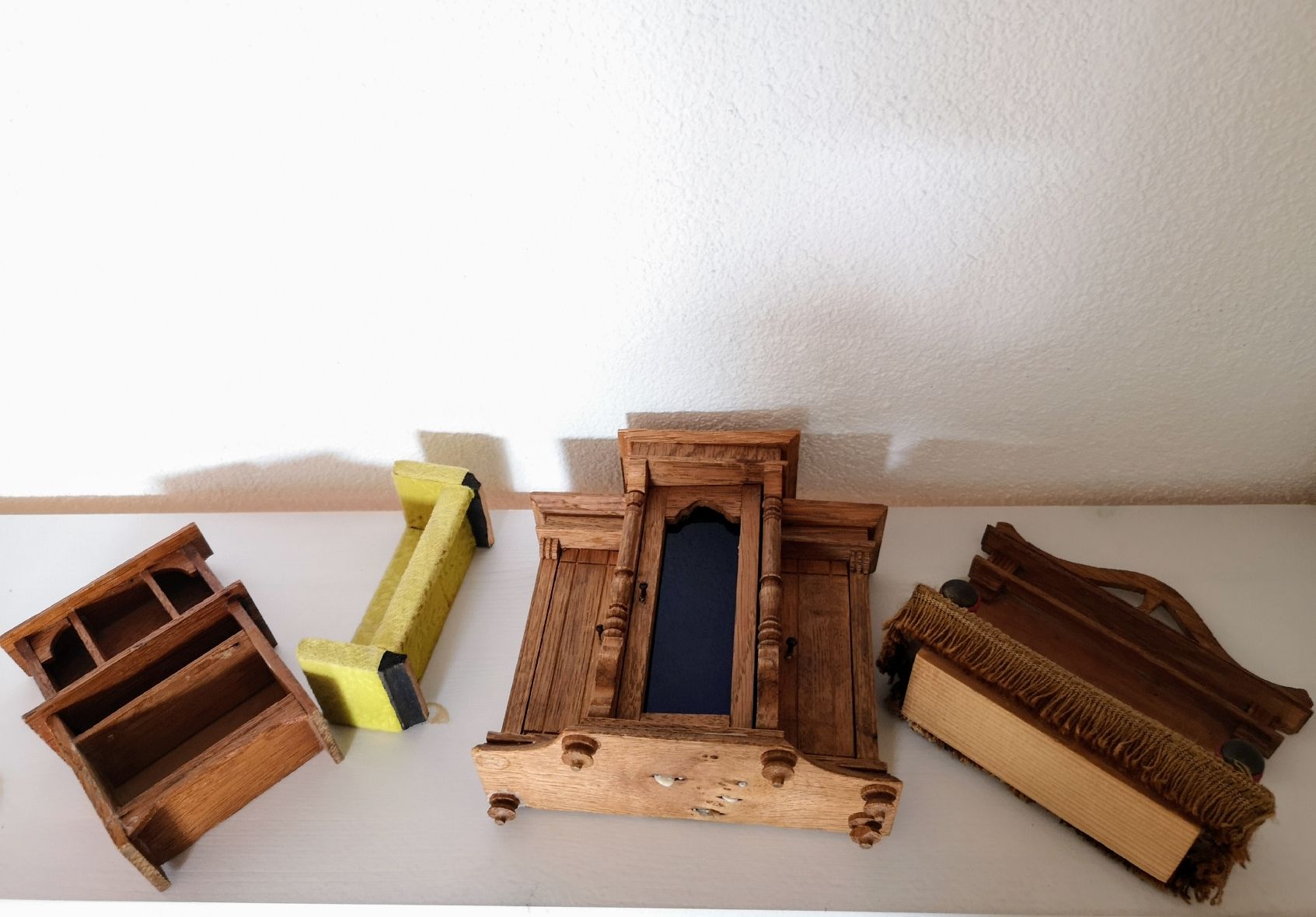 Case e mobili per bambole: Puppenstube Möbel, Antik, Holz – Usato da Berneck venduto da Schlings 5