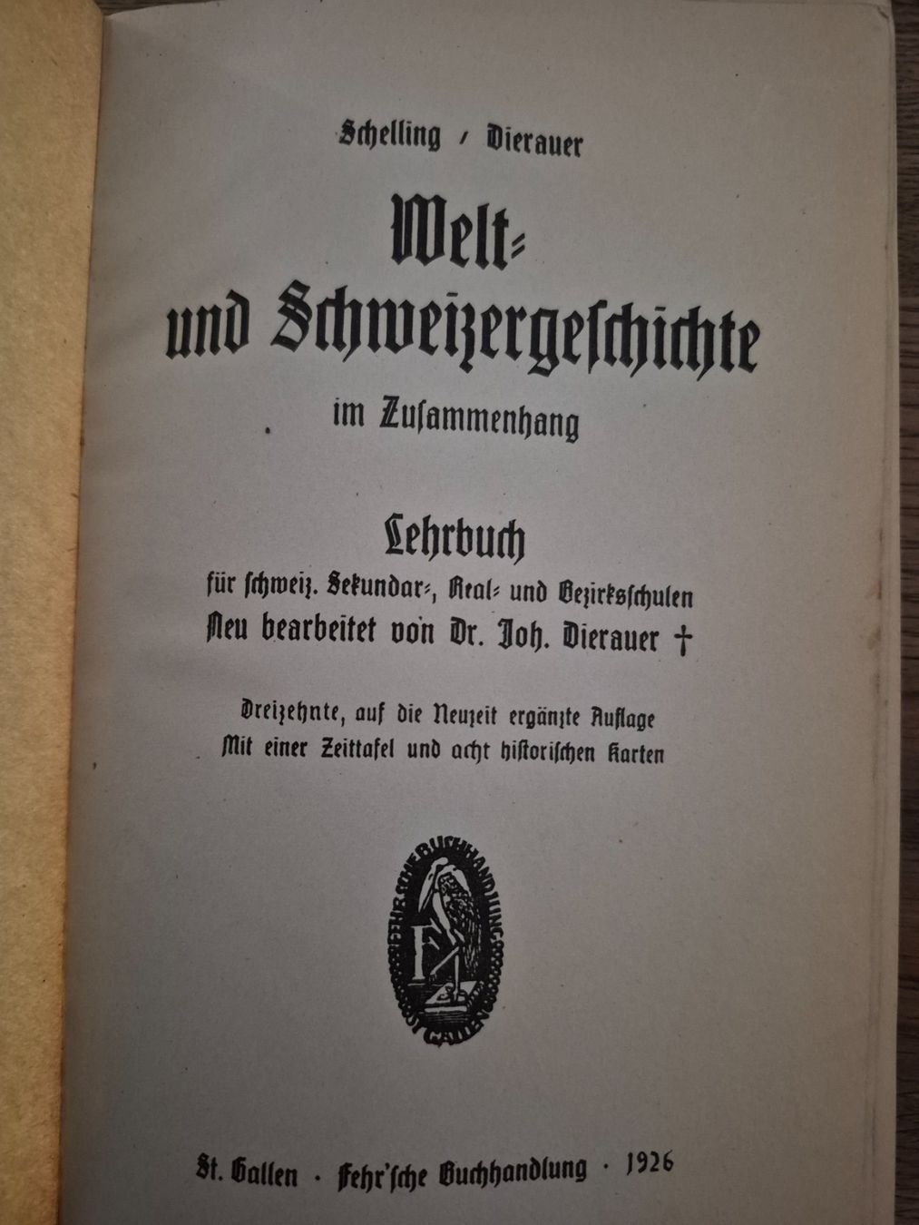 Bücher: Welt- und Schweizergeschichte im Zusammenhang – Gebraucht aus Balsthal von Jamamoegg