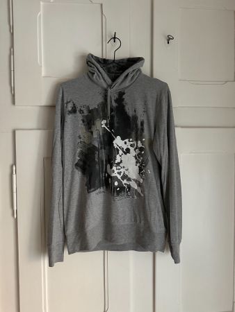 FUGA - Hoodie Pullover hellgrau M