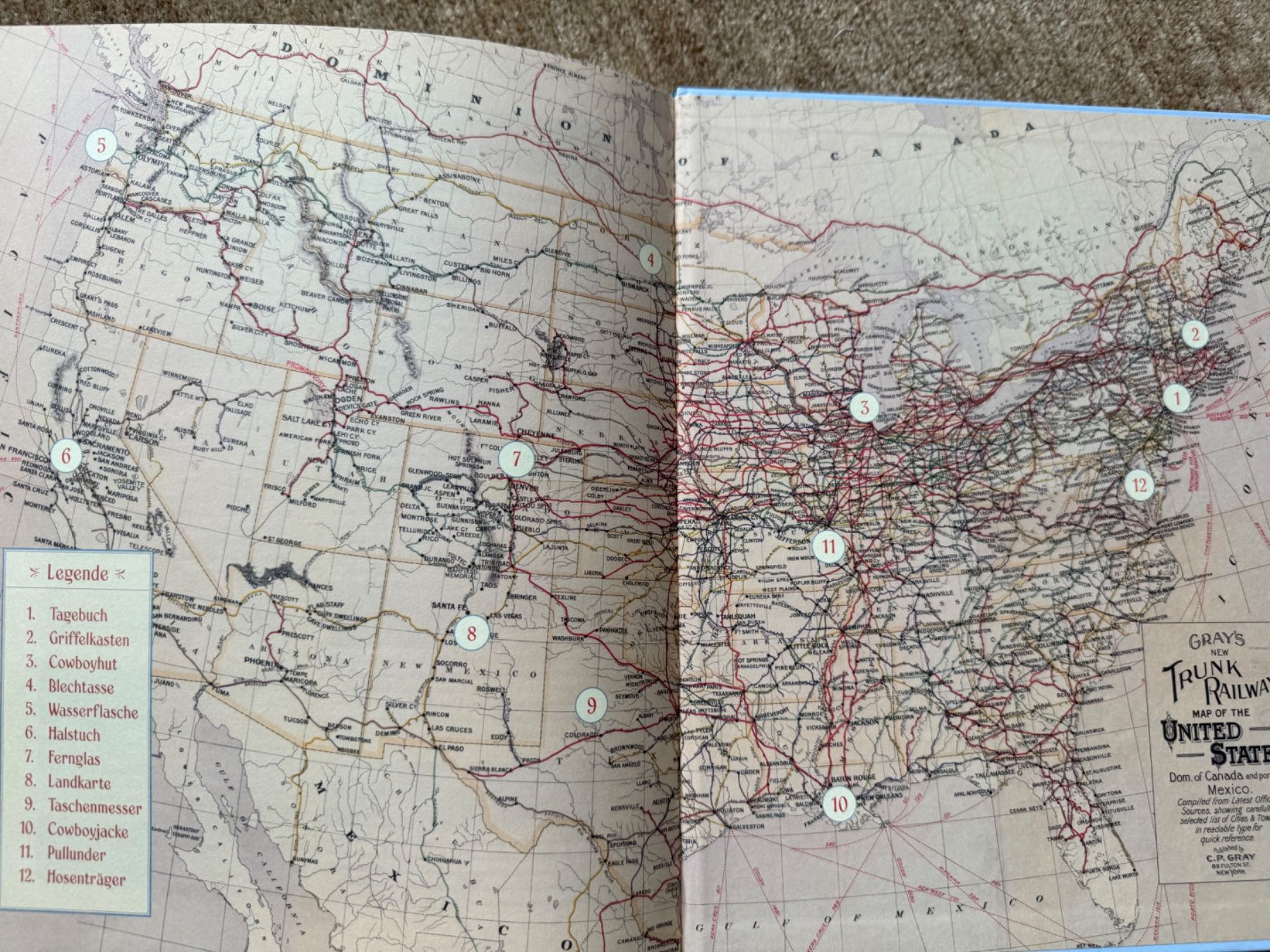 Livres: Bilderbuch - Adèle und Simon in Amerika – Neuf avec emballage d'origine à Aarau par Kilauea 9