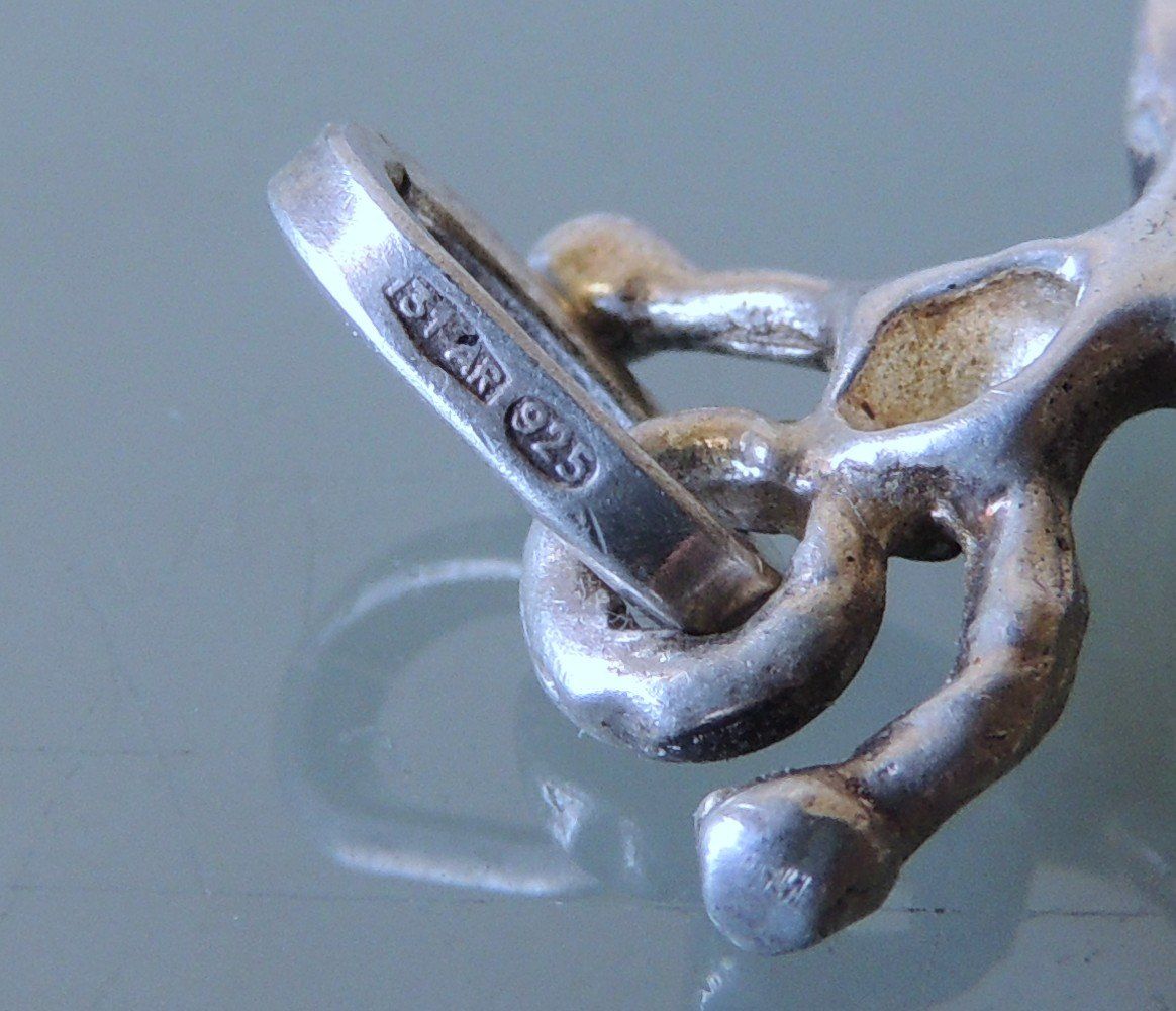 Ciondoli: Silber 800 Hummel Anhänger Emaille – Usato da Waldenburg venduto da schaller707 4