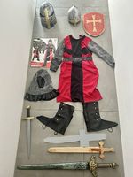 RITTERKOSTÜM GR 140 SCHWERT SCHILD RITTER