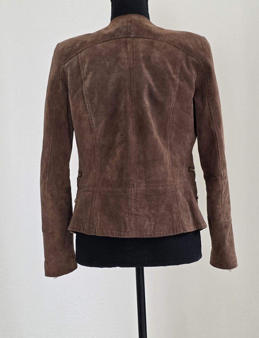 Mango Giacche: Lederjacke MNG braun Echtleder Grösse M  – Usato da Rheinsulz venduto da Gilea 3