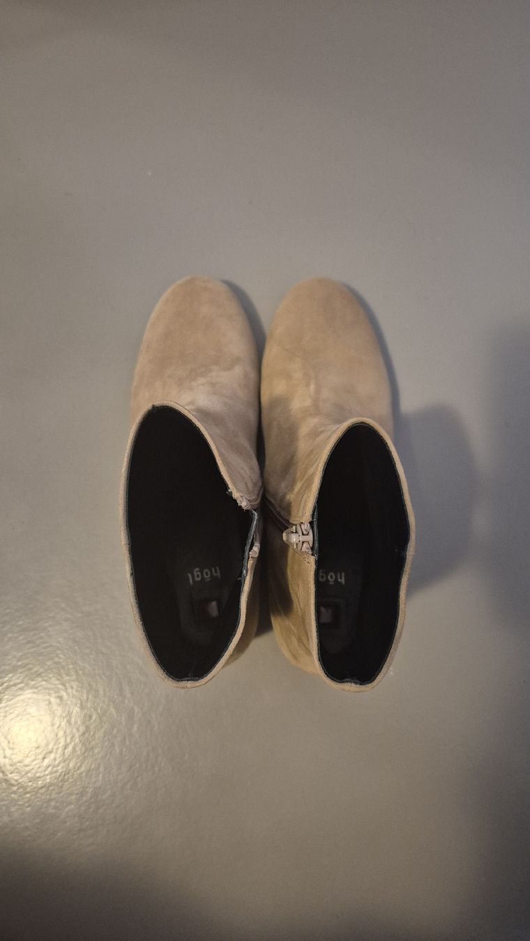 Högl Scarpe da donna: Schuhe Velourkid Leder högl – Usato da Zürich venduto da qeqeuka 4