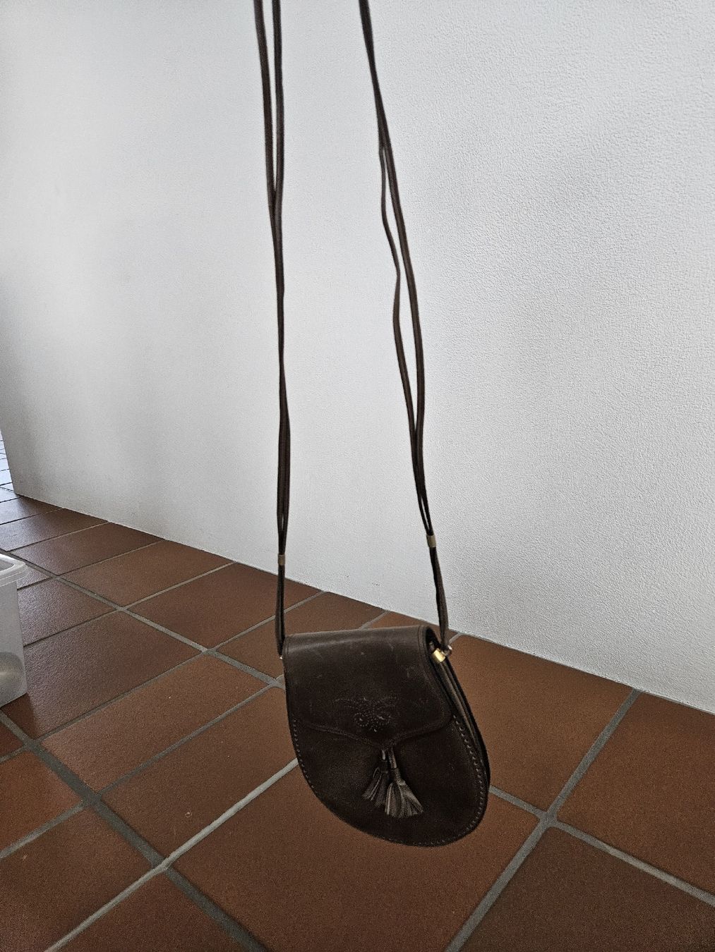 Borse da donna: Vintage Ledertasche – Usato da Eschenbach SG venduto da MarThu 2