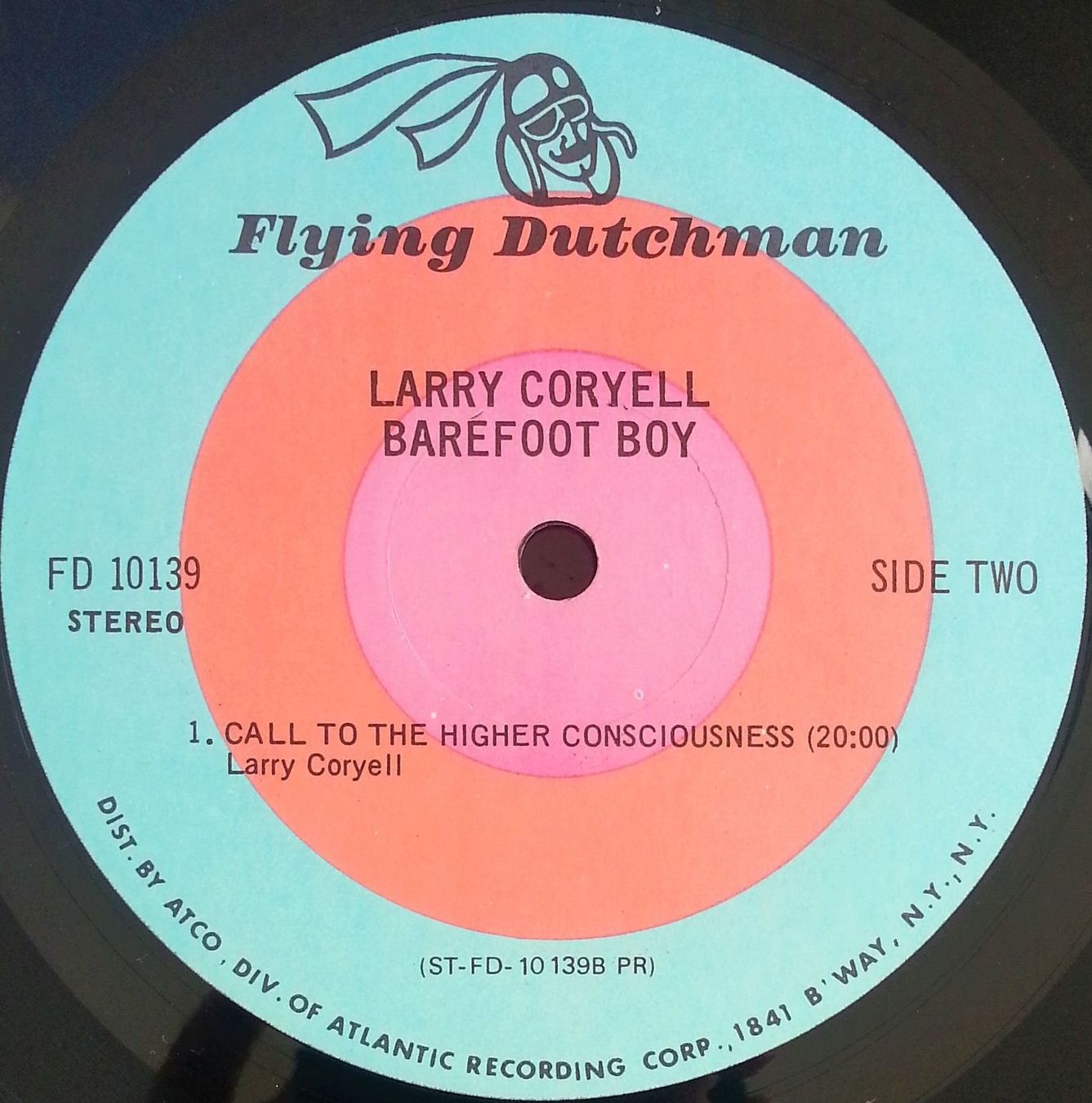 Schallplatten: LP Vinyl: LARRY CORYELL -  Barefoot Boy, 1971 – Gebraucht aus Oberriet SG von Manick 3