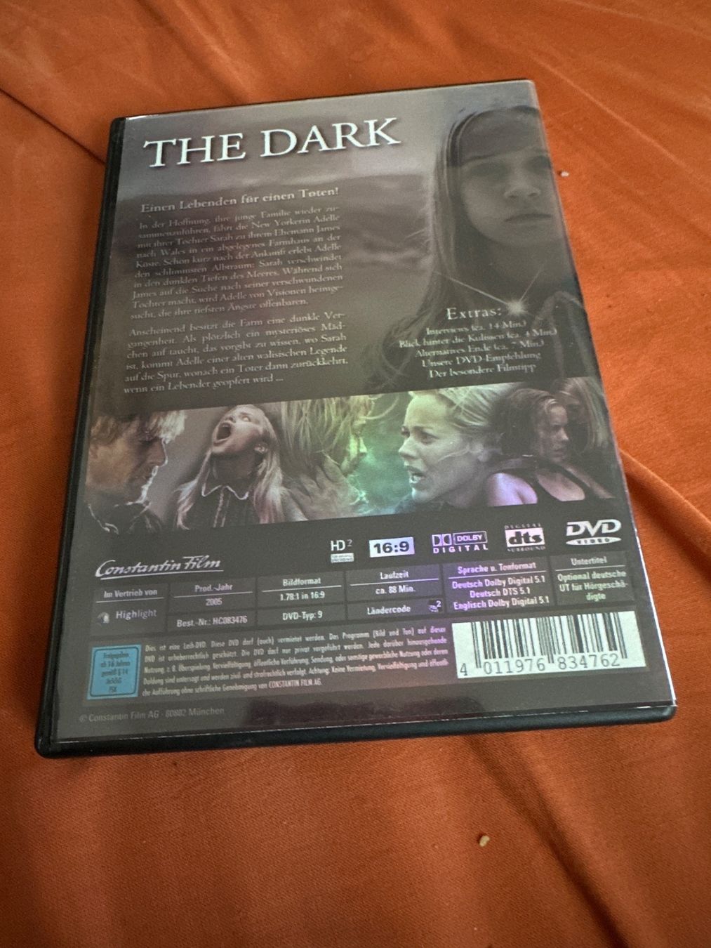 Tutti i DVDs: The Dark – Nuovo (secondo la descrizione) da Schaffhausen venduto da D-MAC 1