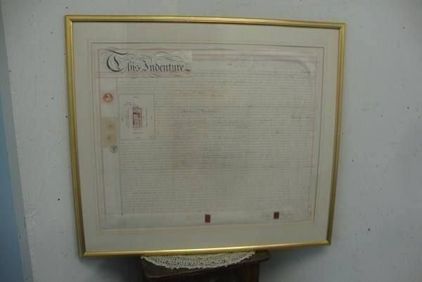 Incisioni: This Jndenture Francis Withe von1883 – Usato da Trachslau venduto da post35