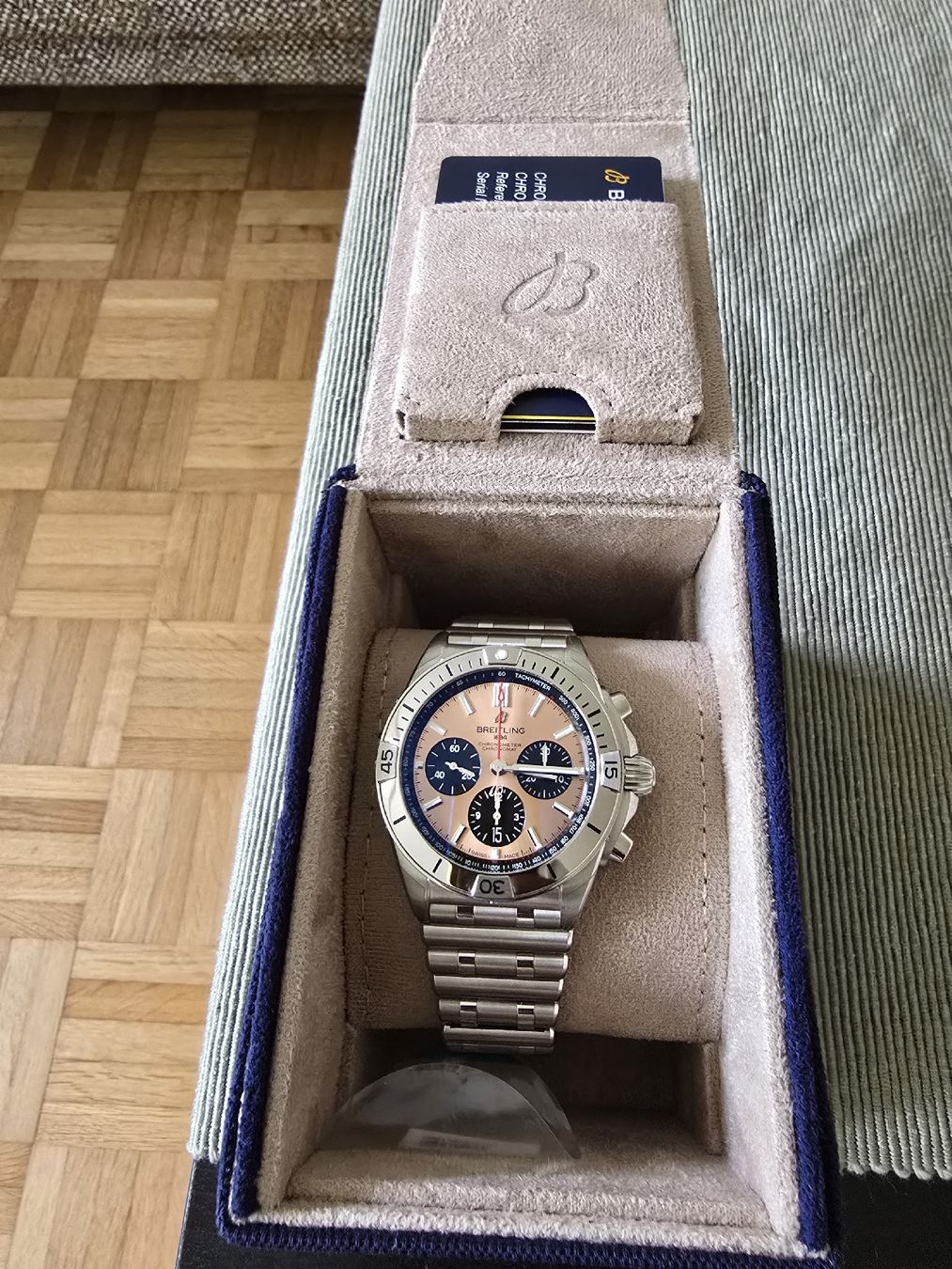 Breitling Orologi: Breitling Chronomat (Copper dial) – Nuovo e nell'imballaggio originale da Bern venduto da Andy-2015 1
