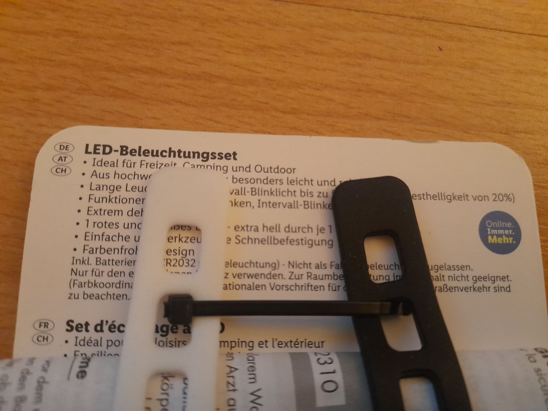 Lampade: 2 Crivit LED-Beleuchtungsset NEU – Nuovo e nell'imballaggio originale da Lustmühle venduto da chevi03 2