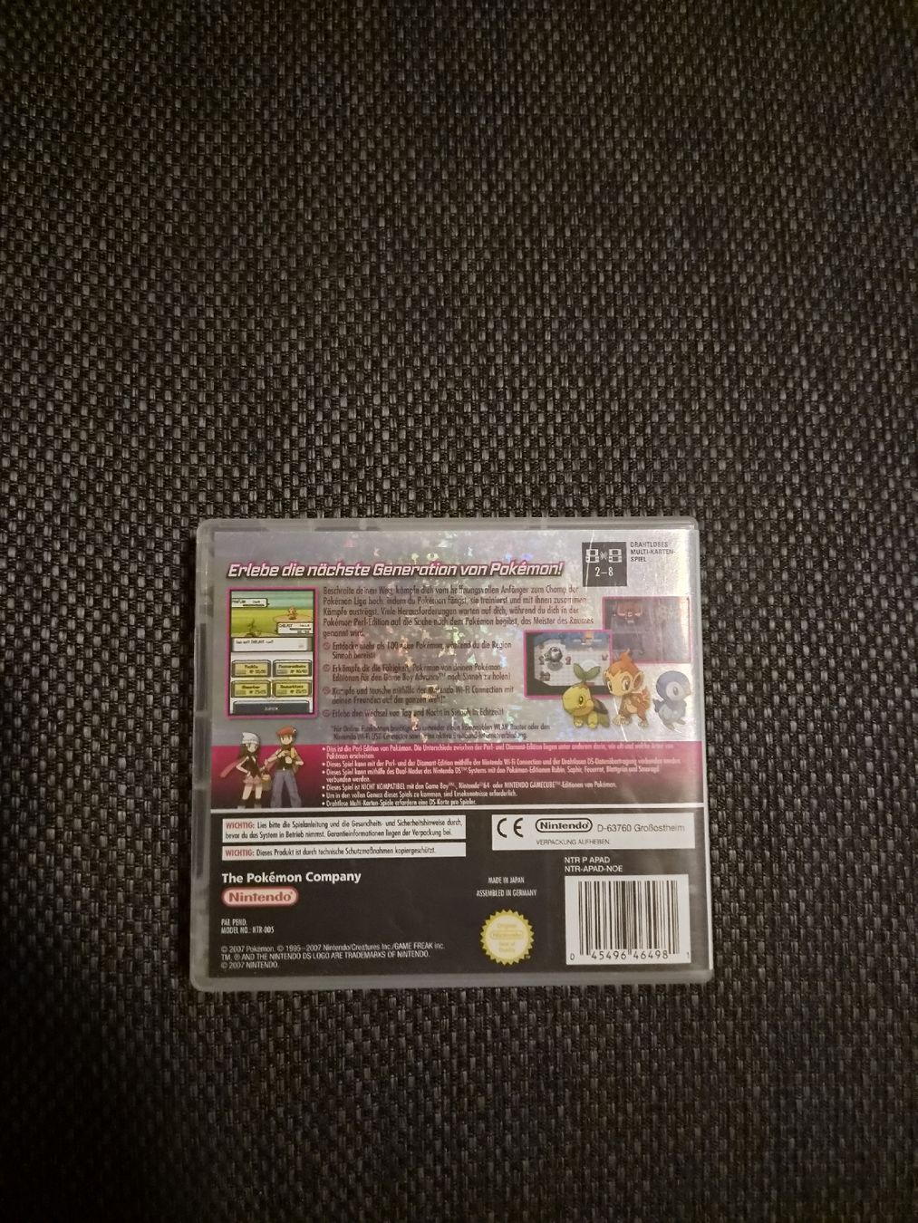Nintendo Giochi: Nintendo DS Pokémon Perl Edition komplett – Usato da Wattwil venduto da xGamePlayElite 1