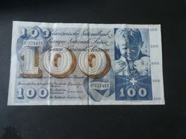 Schweiz 1972,  100 Franken