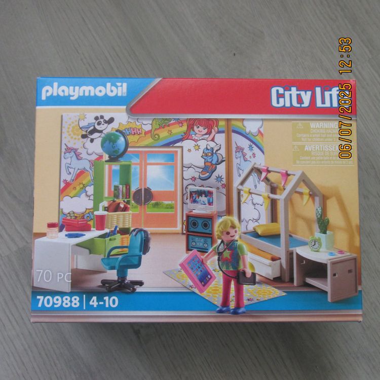 Playmobil City Life 70988 Kinderzimmer, komplett, OVP! neu (Neu und ...
