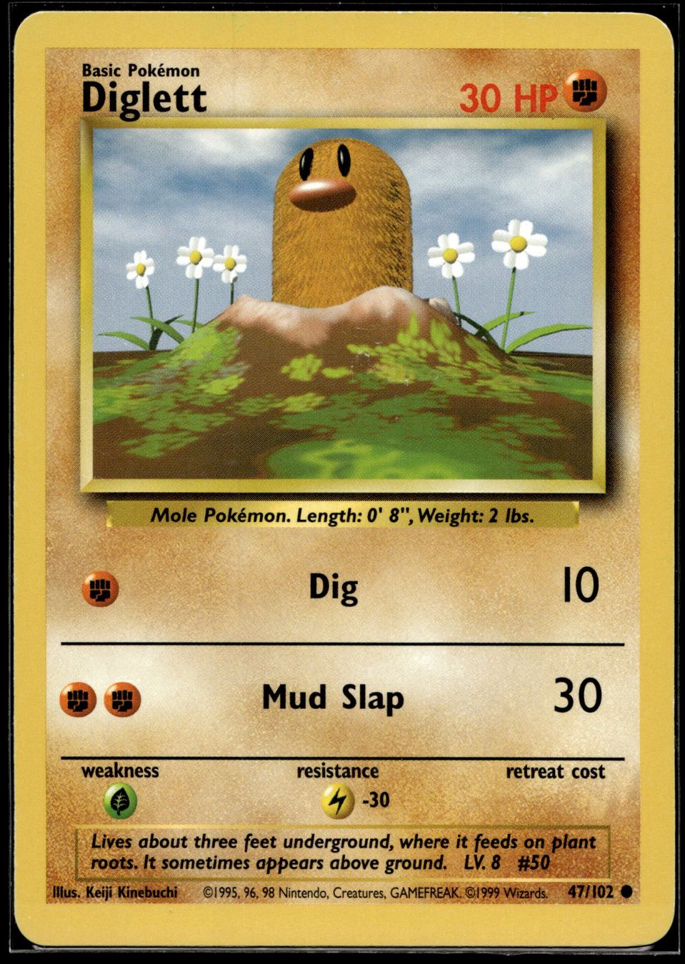 Pokémon Carte collezionabili: Diglett (BS EN 47/102) – Usato da Affoltern am Albis venduto da Chiesa_5