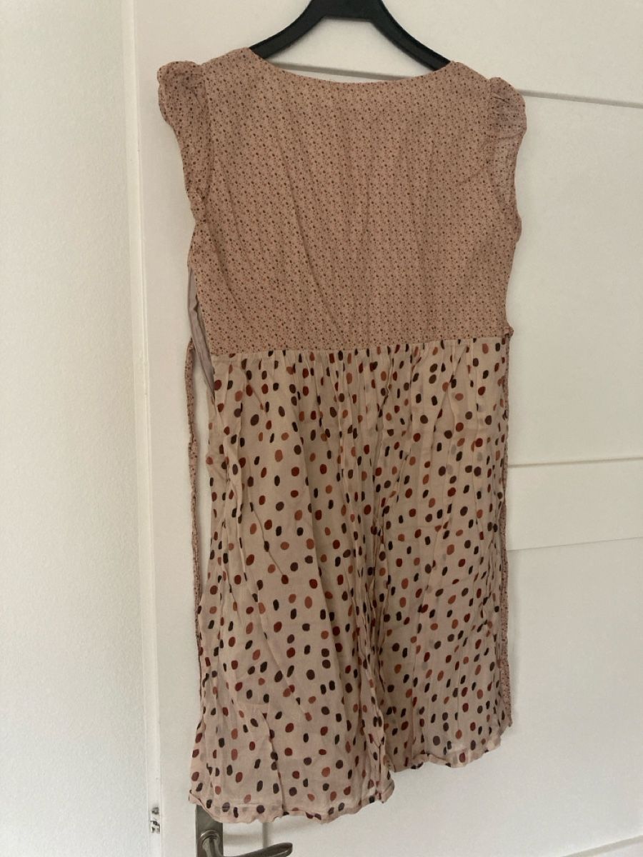 Kleider: Sommerkleid beige gepunktet Gr. 38 – Gebraucht aus Zürich von beckybron 1