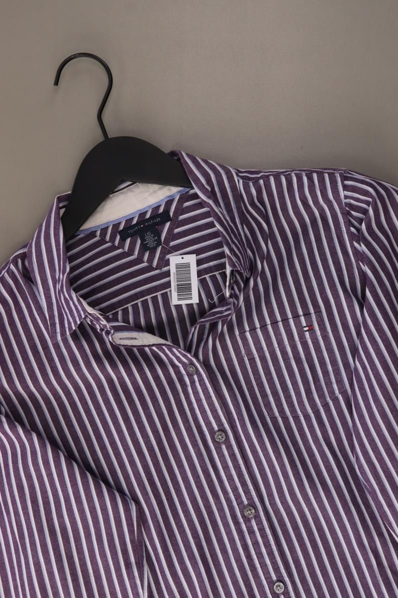 Camicette: Tommy Hilfiger Langarmbluse Gr. L lila – Usato da Neustadt an der Waldnaab venduto da SecondLifeFashion 1