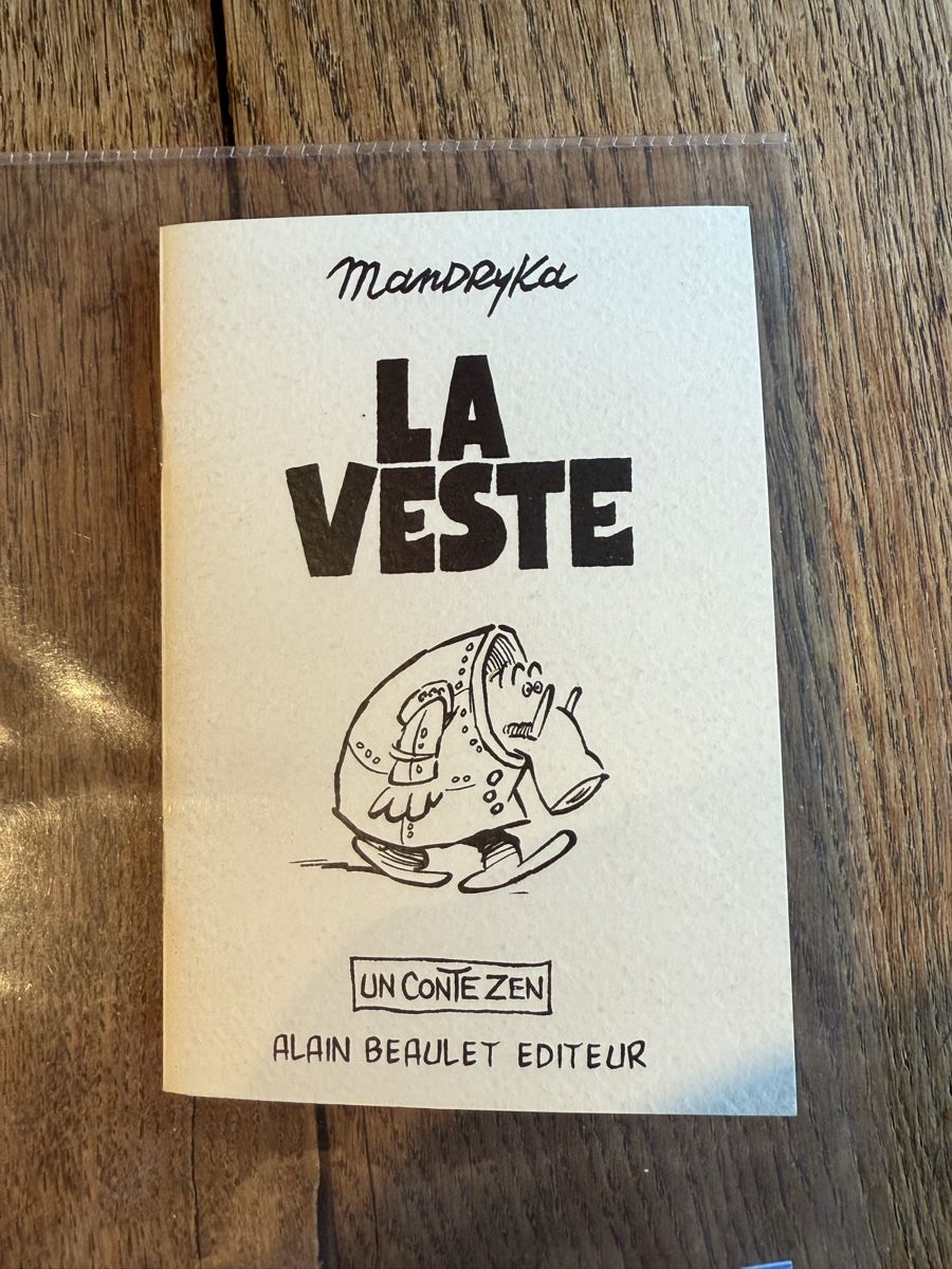 Fumetti: BD La Veste numérotée et dédicacée par Mandryka – Nuovo (secondo la descrizione) da Genève venduto da math_cedra 1