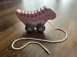 Nachziehspielzeug Dino