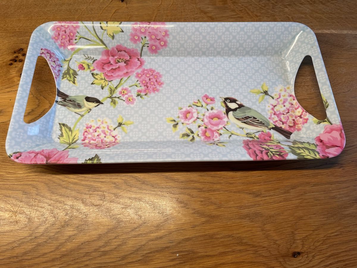 Servierplatten: Serviertablett mit Vogelmotiv – Gebraucht aus Niederbüren von poschti 4