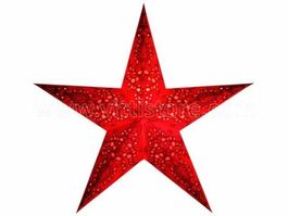 NEU starlightz handgefertigter Papier-Leuchtstern