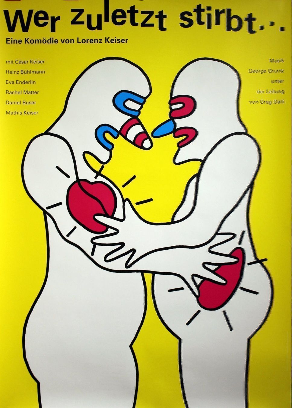 Posters & Illustrations: Komödie - Wer zuletzt stirbt ... – D'occasion à Eggenwil par Joyart