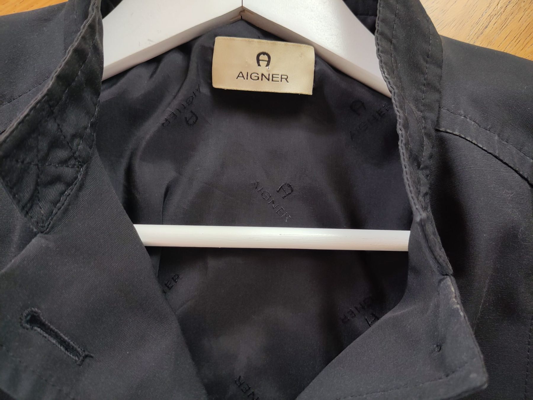 Aigner Giacche: Veste ceinturée Aigner noire – Nuovo (secondo la descrizione) da Lausanne venduto da HelenaK 3