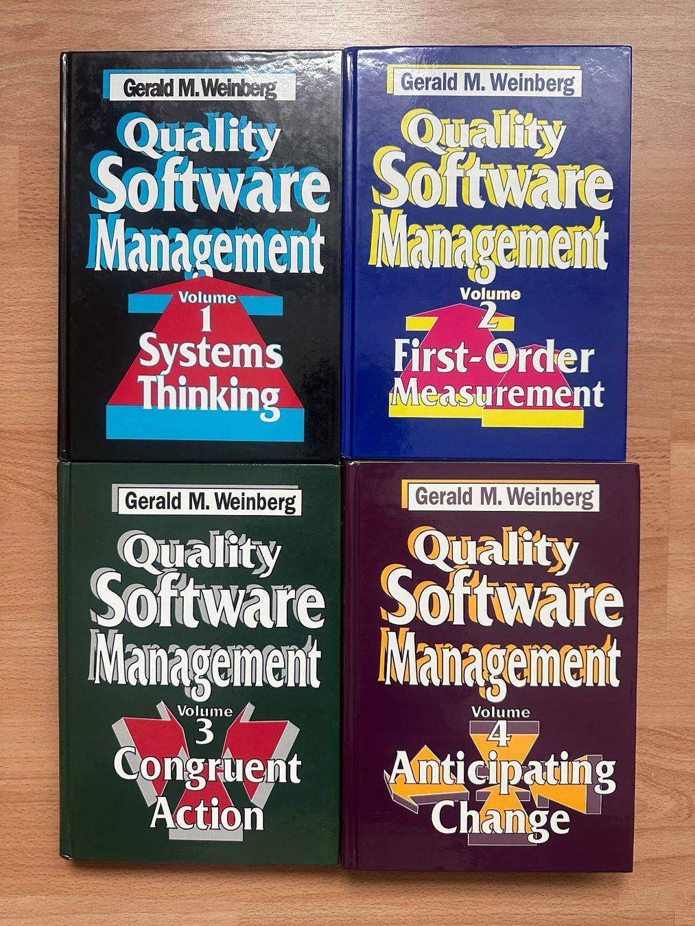 Libri: Quality Software Management, Weinberg, alle 4 Bände! – Nuovo (secondo la descrizione) da Oberglatt ZH venduto da qilinw