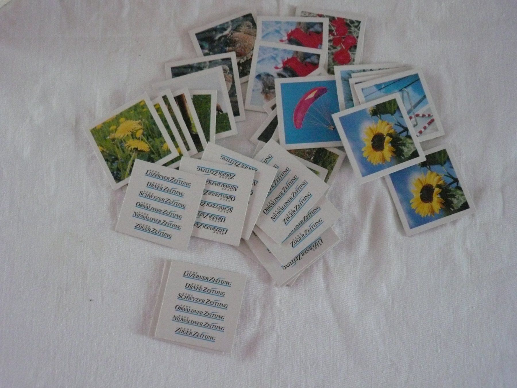 Giochi: Memory von der neuen Luzerner Zeitung – Nuovo (secondo la descrizione) da Rotkreuz venduto da Busa17 4