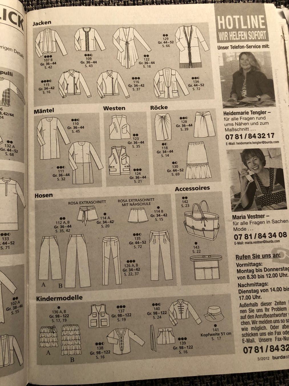 Riviste & Magazine: burda style 3/2012 – Nuovo (secondo la descrizione) da Langnau am Albis venduto da snla_scc9 2