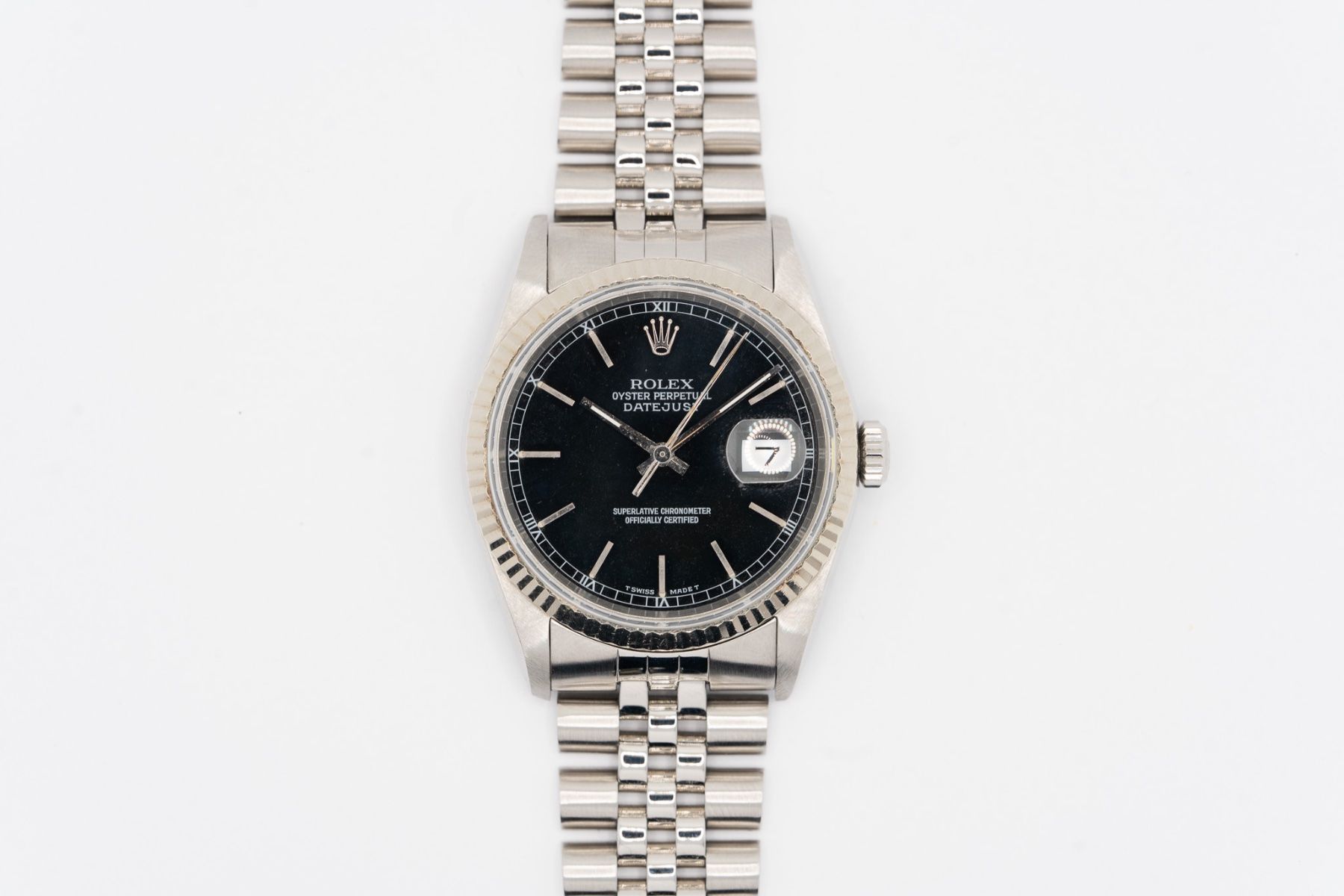 Rolex Orologi: Rolex Datejust - Ref. 16234 Black Dial - Great Condition – Usato da Genève venduto da LionKing-