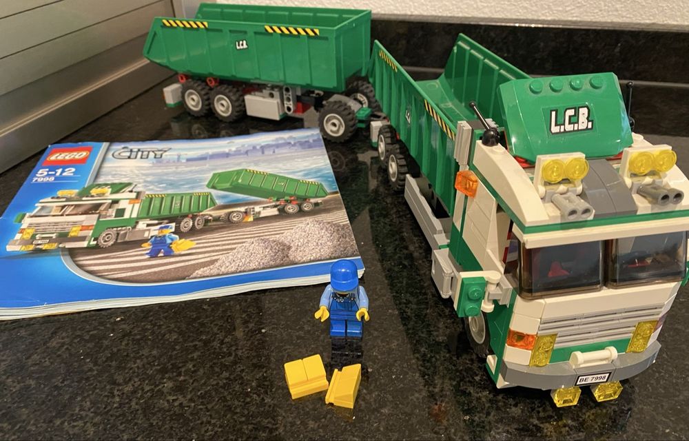 LEGO City 7998 Schwerlastwagen mit Anhänger (Gebraucht) in Beromünster ...