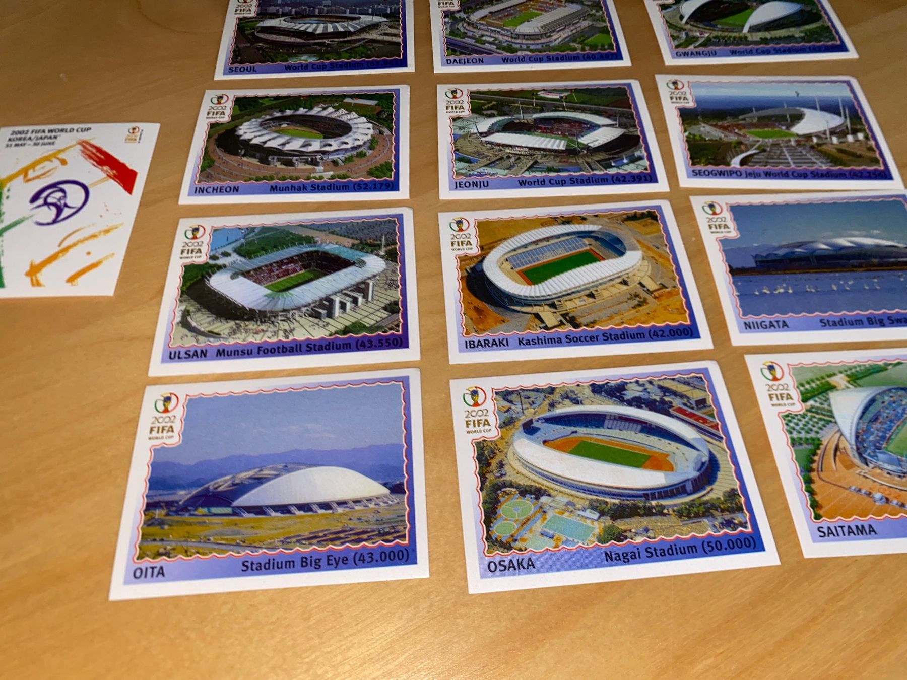 Panini Sammelbilder & Trading cards: Panini WM 2002 - Stadionsticker - Preis pro Sticker – Neu (gemäss Beschreibung) aus Unterlunkhofen von PaniNicola 1