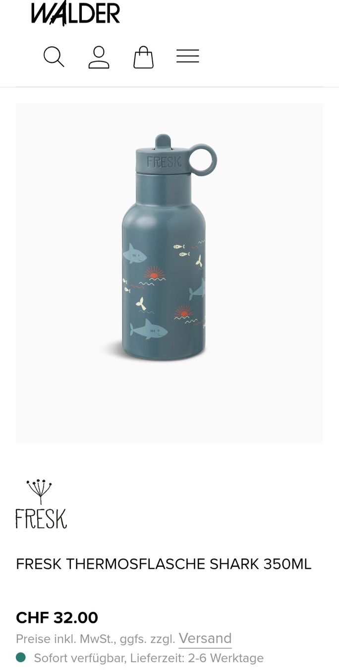 Borracce & Thermos: Kinder Thermosflasche 350ml – Usato da Zürich venduto da Kris8050 1